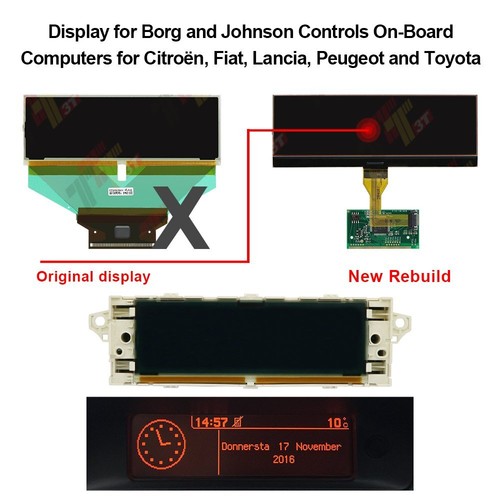 Display per computer bordo - per, di