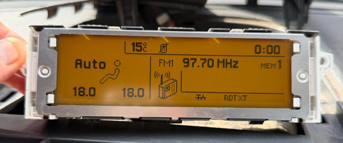 Peugeot 407 rd4 - 407, display